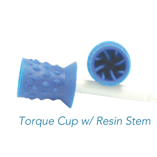 Pac-Dent 256 Dental Prophy Cups Latch Type Resin Stem with Torque Soft Grey 144/Pk
