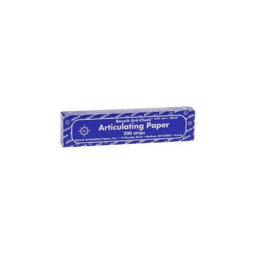 Bausch BK09 Arti-Check Articulating Paper Strips Micro-Thin Blue .0016
