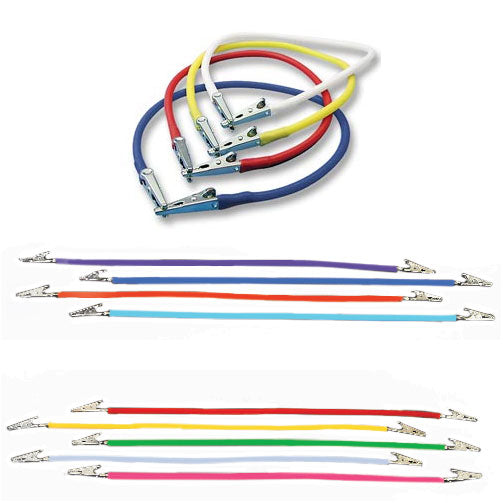 Plasdent 204BC-10N Spectrum Napkin Bib Clip Holders Purple Silicone 17.5