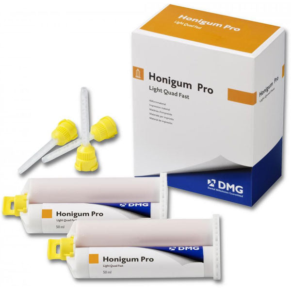 DMG 989832 Honigum Pro Light Quad Fast Impression Material 2/Pk 50 mL