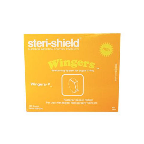 Steri-Shield 088-034 Wingers Posterior Digital X-Rays Sensor Holders #2 Large 125/Bx
