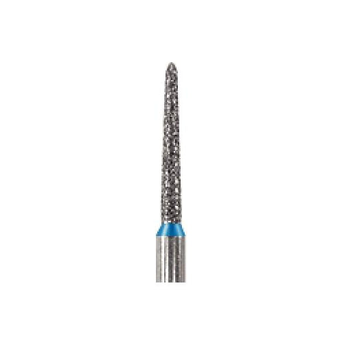 Microcopy 1712.8M NeoDiamond FG Friction Grip #1712.8 Pointed Taper Medium Grit Diamond Burs 25/Pk