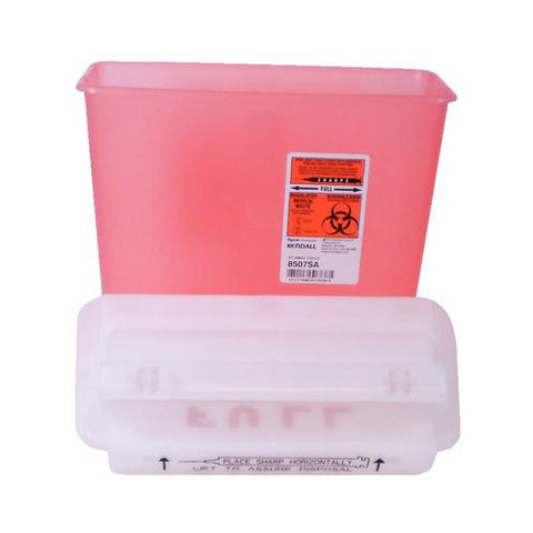 Kendall Healthcare 8507SA SharpStar In-Room Sharps Container 5 Quart