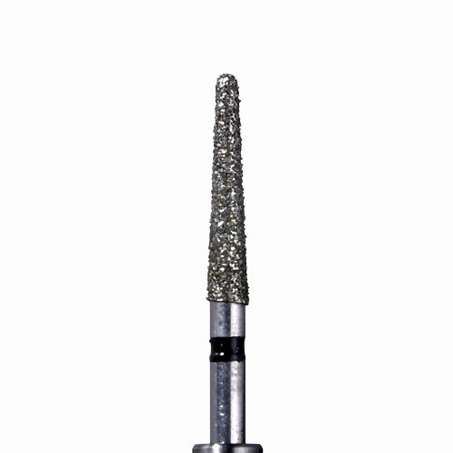 Mydent 856-018SC Defend FG Friction Grip Round End Taper Super Coarse Grit Diamond Burs 10/Pk