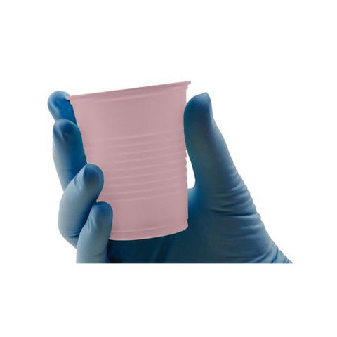 Crosstex CXDR Disposable Plastic Drinking Cups Dusty Rose 1000/Cs 5 Oz