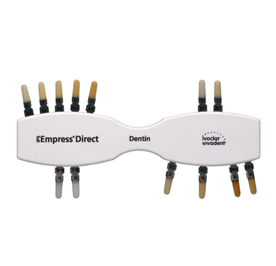 Ivoclar Vivadent 627214 IPS Empress Direct Dental Shade Guide Dentin