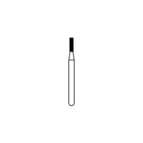 Premier Dental 835010C Solo FG Friction Grip 0710 Coarse Grit Flat End Cylinder Diamond Burs 25/Pk