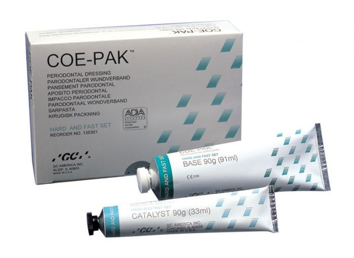 GC 135301 COE-PAK Peridontal & Surgical Dental Dressing Paste Hard & Fast Set EXP Mar 2026