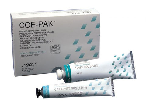 GC 135301 COE-PAK Peridontal & Surgical Dental Dressing Paste Hard & Fast Set EXP Oct 2024