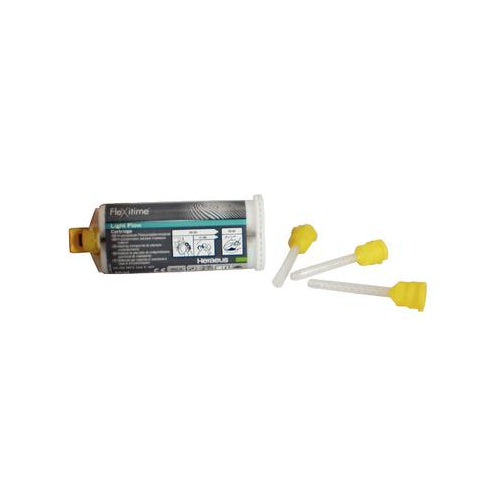 Kulzer 40005040 Flexitime VPS Automix Cartridge Refill Pk Light Flow 50mL 2/Bx