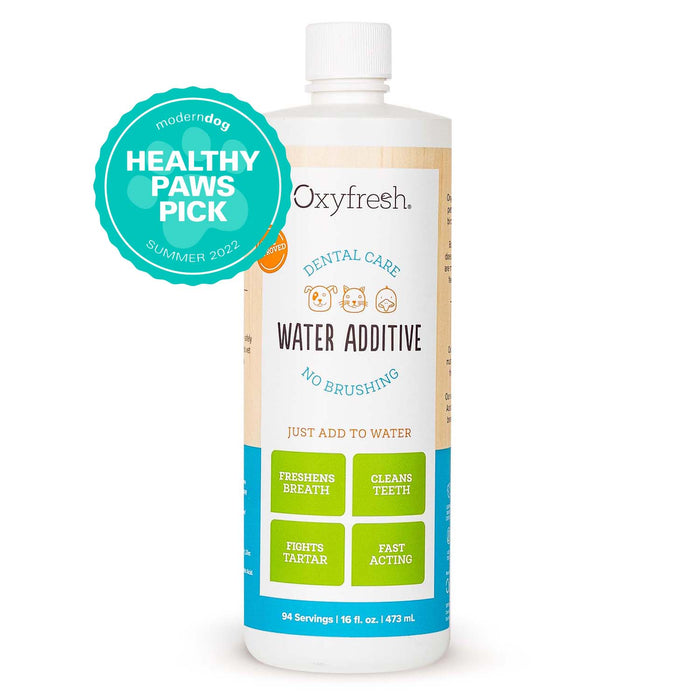 Oxyfresh 456 Premium Pet Dental Care Solution Water Additive 16 Oz