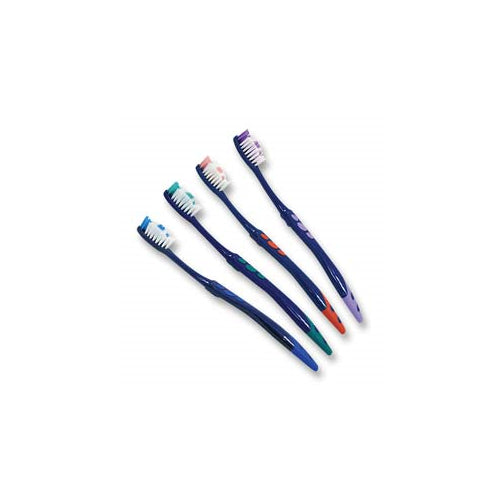 J&J Dental 520609-72 Dr. Fresh Pre-Pasted Disposable Toothbrushes Soft 72/Pk
