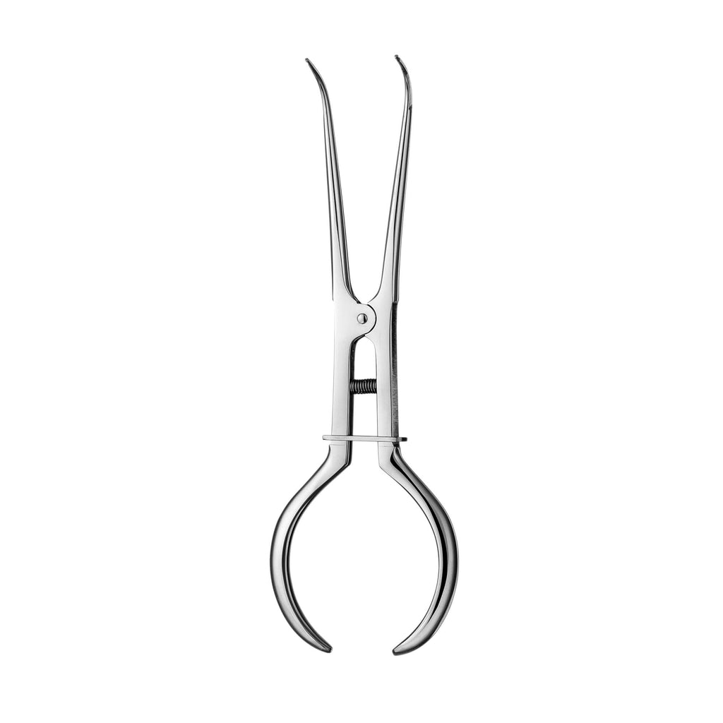 Hu-Friedy RDF4 Rubber Dam Clamp Dental #4 Forceps 7" Satin Steel