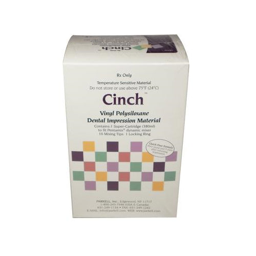 Parkell S464 Cinch Medium Body Fast Set Super VPS Impression Material Cartridge 380 mL