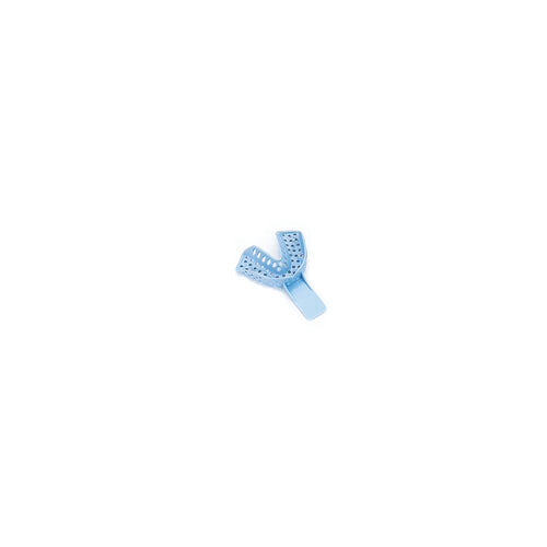 Plasdent IT2-SL Excellent II Impression Trays #6 Small Lower Arch Blue 12/Bg