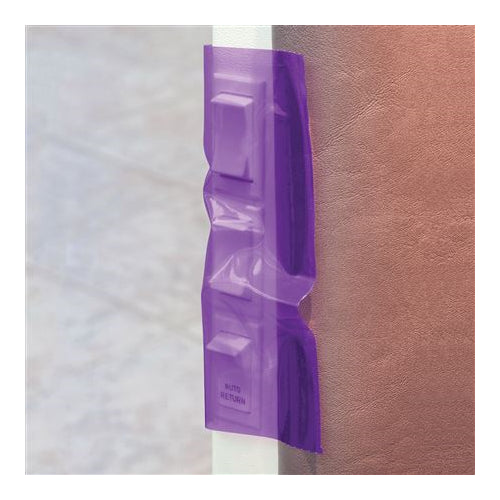 Plasdent PS1250P Stickywrap Easy Peel Barrier Film Sheets 4" X 6" Purple 1200/Pk