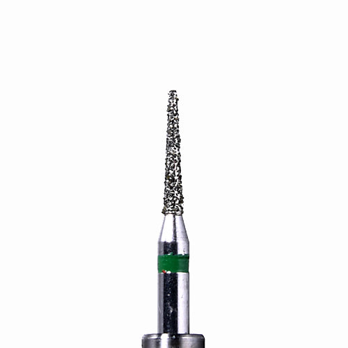 Mydent 852-010C Defend FG Friction Grip Coarse Grit Round End Taper Diamond Burs 10/Pk