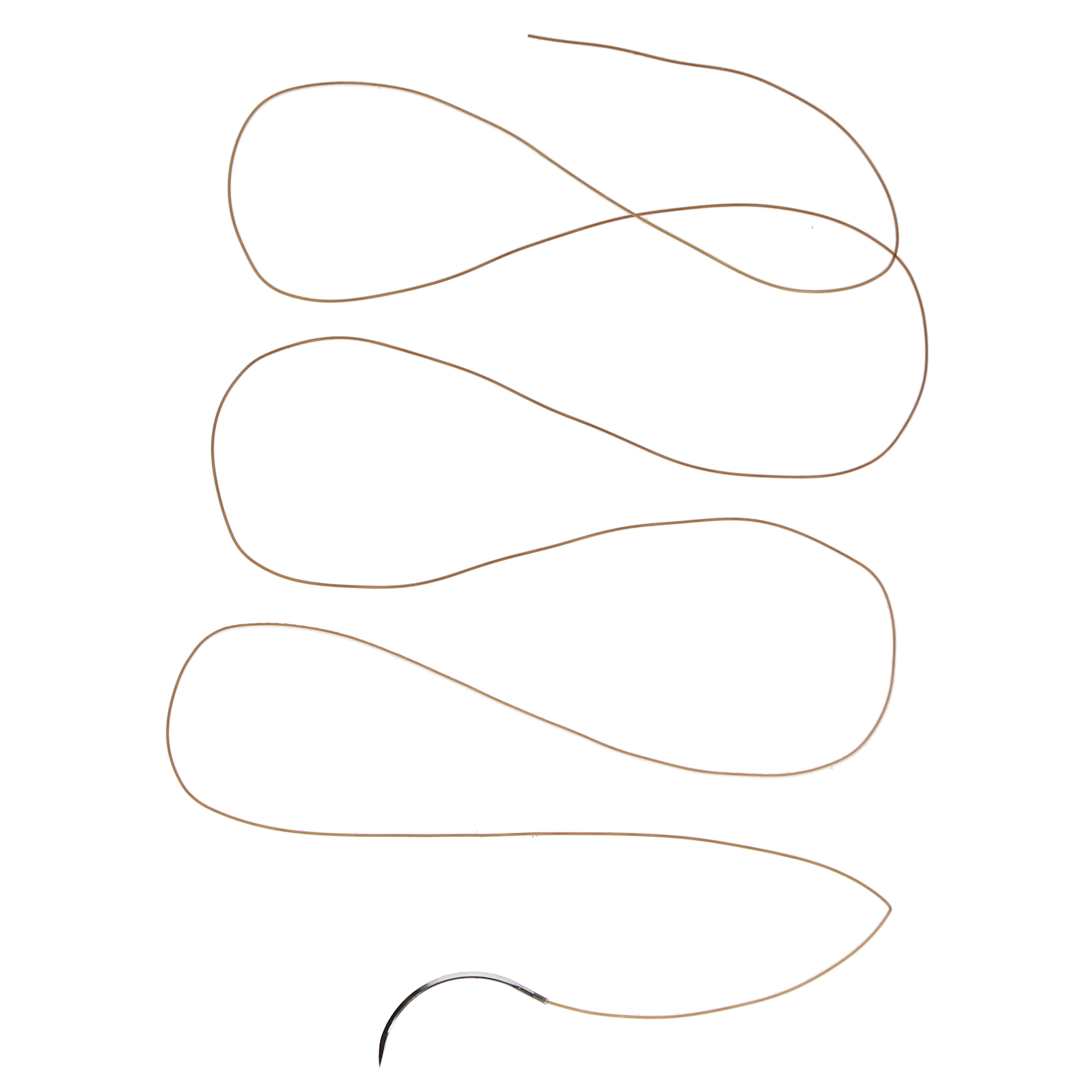 House Brand Dentistry 103145 Chromic Gut Absorbable Sutures C-6 4/0 18