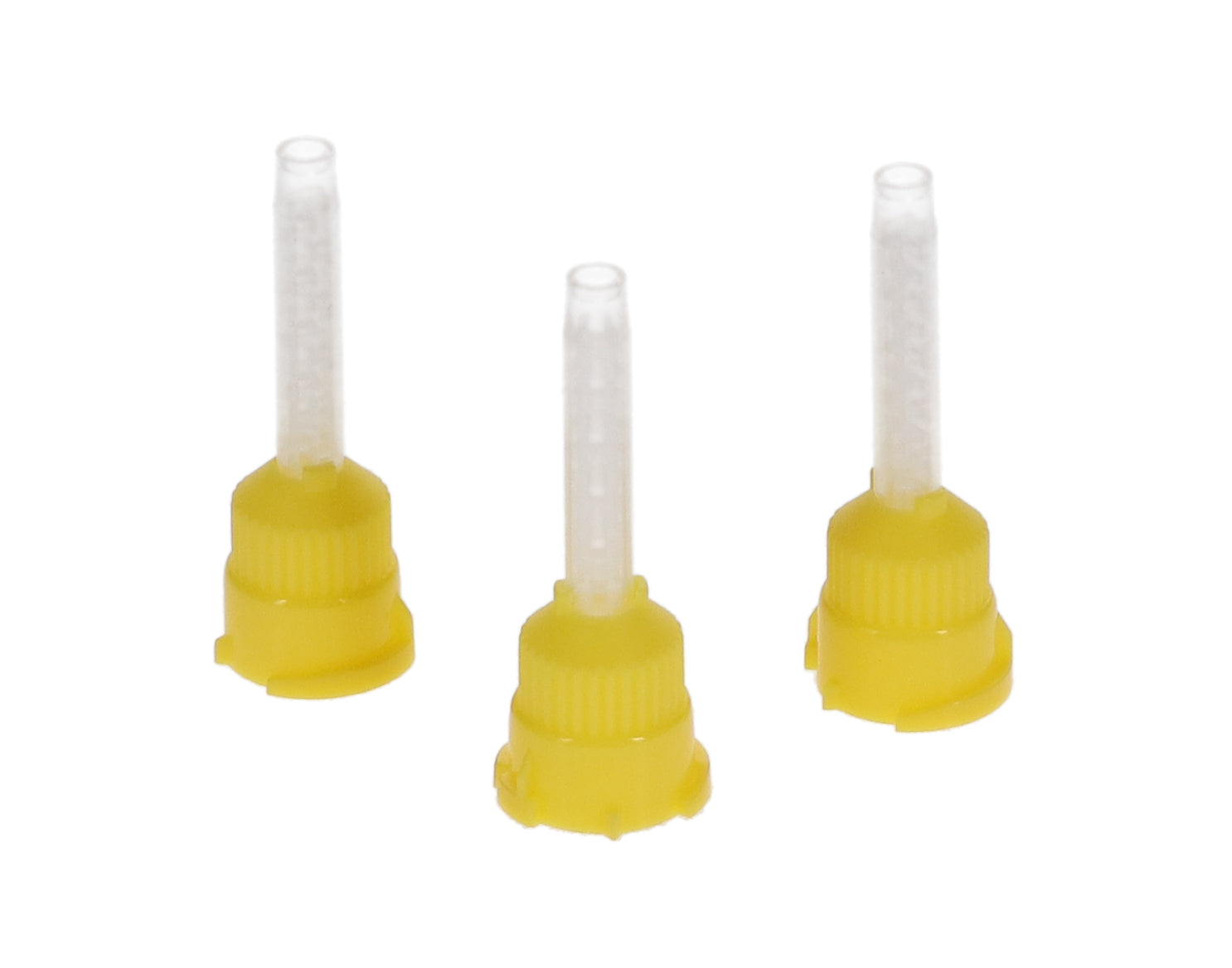 House Brand Dentistry 100624 HP T-Style Dental Mixing Tips Yellow 4.2mm 48/Bag