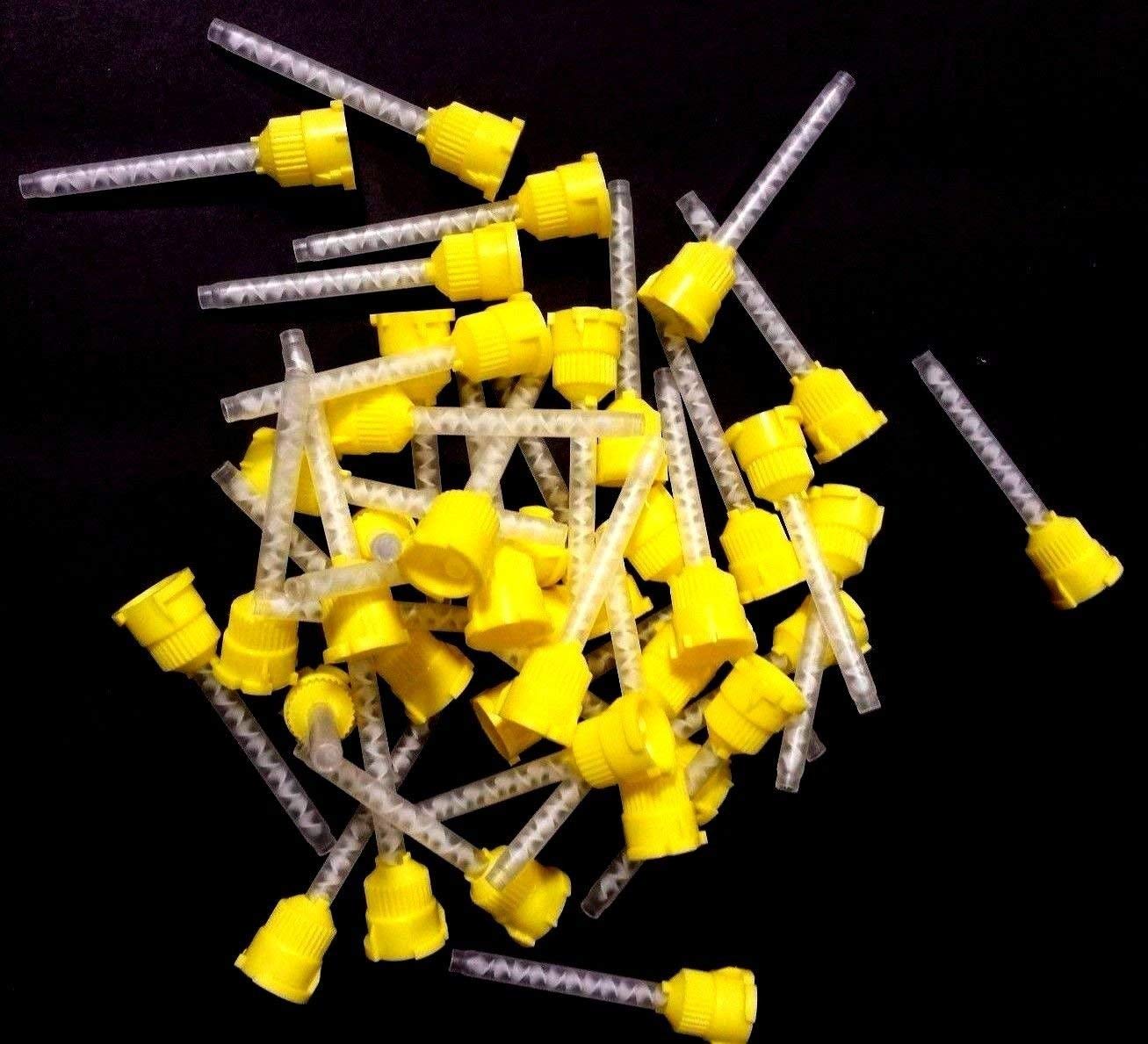 Mydent VP8105 Defend HP Mixing Tips Small 4.2mm Yellow 48/Pk