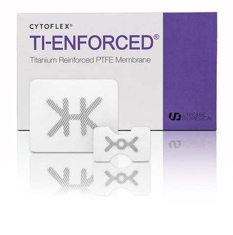 Unicare C05-0501 Cytoflex Ti-Enforced TefGuard Membrane Anterior Single 14mm x 24mm