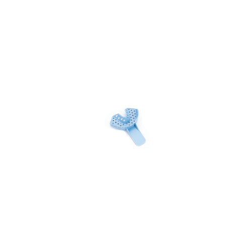 Plasdent IT2-ANT Excellent II Impression Trays #9 Anterior Blue 12/Bg