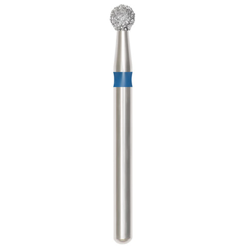 SS White 91005-5 Revelation FG Friction Grip 801-021M Round Medium Grit Diamond Burs 5/Pk