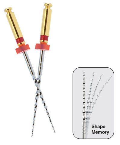 Pac-Dent POC2125 One HT Reciprocal Endodontic Files #25 Primary 21mm 3/Pk