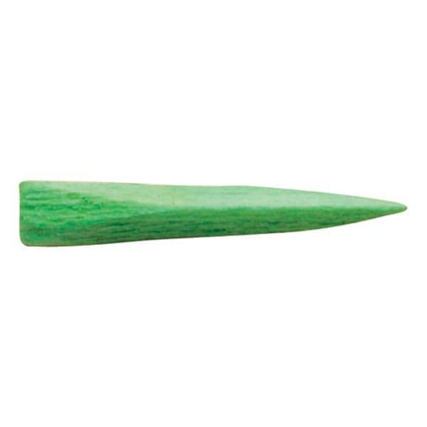 Clinician's Choice 095413 Contoured Wood Wedges Green 13mm 400/Pk