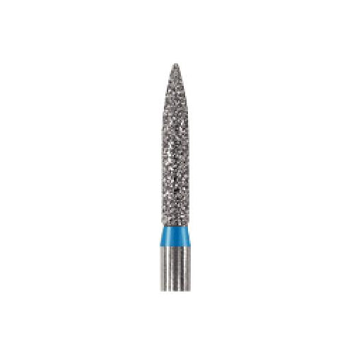 Microcopy 1516.8M NeoDiamond FG Friction Grip Medium Grit Flame Shaped Diamond Burs 25/PK