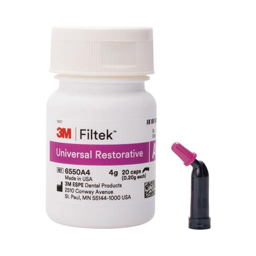 3M ESPE 6550A4 Filtek Universal Composite Restorative Capsules A4 20/Pk 0.2 Gm