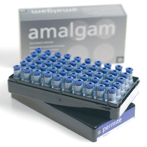 SDI 4003202 Permite 3 Spill Fast Set Dispersed Phase Alloy Amalgam Capsules 800 mg 50/Pk