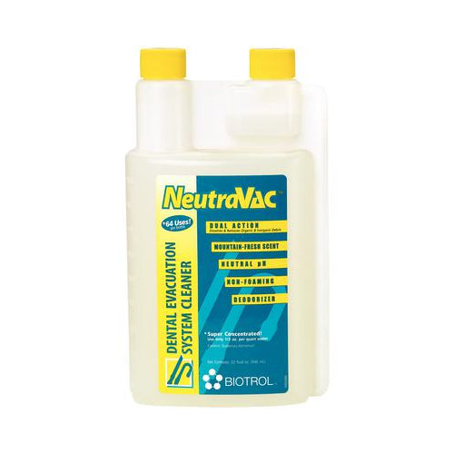 Biotrol NV800CS NeutraVAC Concentrated Evacuation Cleaner Liquid 32 Oz Bottle