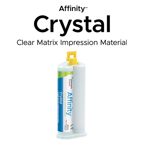 Clinician's Choice 19916 Affinity Crystal Matrix Impression Material Regular Set 6/Pk