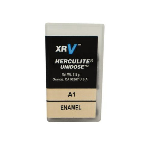 Kerr Dental 29835 Herculite XRV Unidose Compules Enamel A1 0.25 Gm 20/Pk