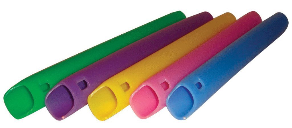 Crosstex ZETMVPK MaxVac Plus Combi Tip High Volume Evacuator Tips Pink 100/Bx