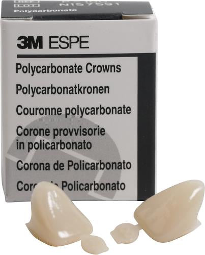 3M ESPE P32 Polycarbonate 32 Upper and Lower Right Cuspid Crown Forms 5/Bx