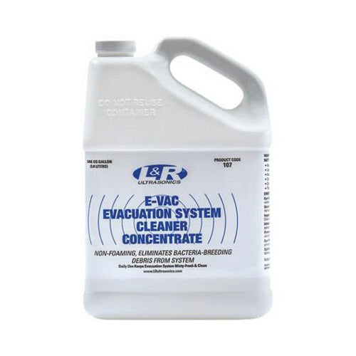 L&R 107 E-VAC Evacuation System Cleaner Concentrate Solution 1 Gallon