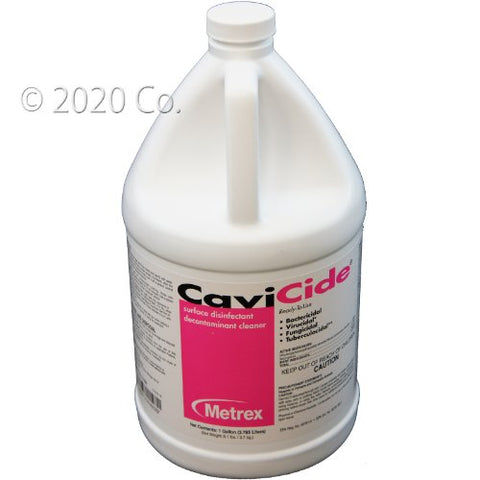 Metrex 13-1000 CaviCide Surface Disinfectant Decontaminant Cleaner 1 Gallon 4/Pk