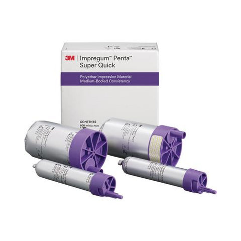 3M ESPE 69385 Impregum Penta Super Quick Medium Body Base & Catalyst 2/Pk EXP Jan 2025