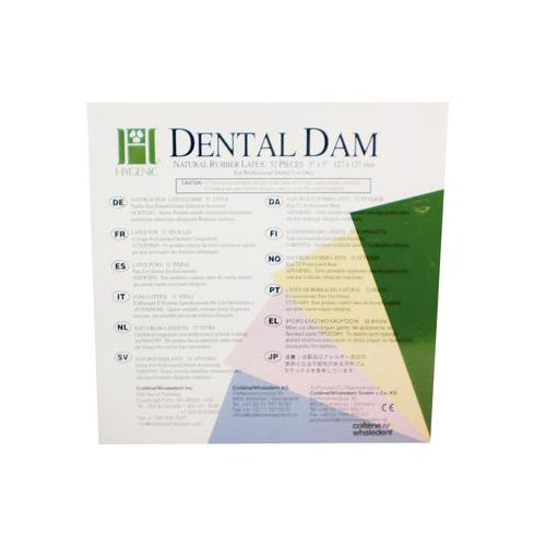 Coltene Whaledent H00523 Hygenic Rubber Dental Dam 5