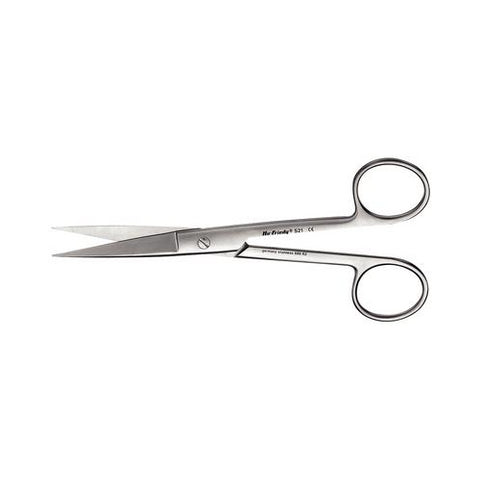 Hu-Friedy S21 Surgical Hemostat Scissors Size #21 Straight Stainless Steel