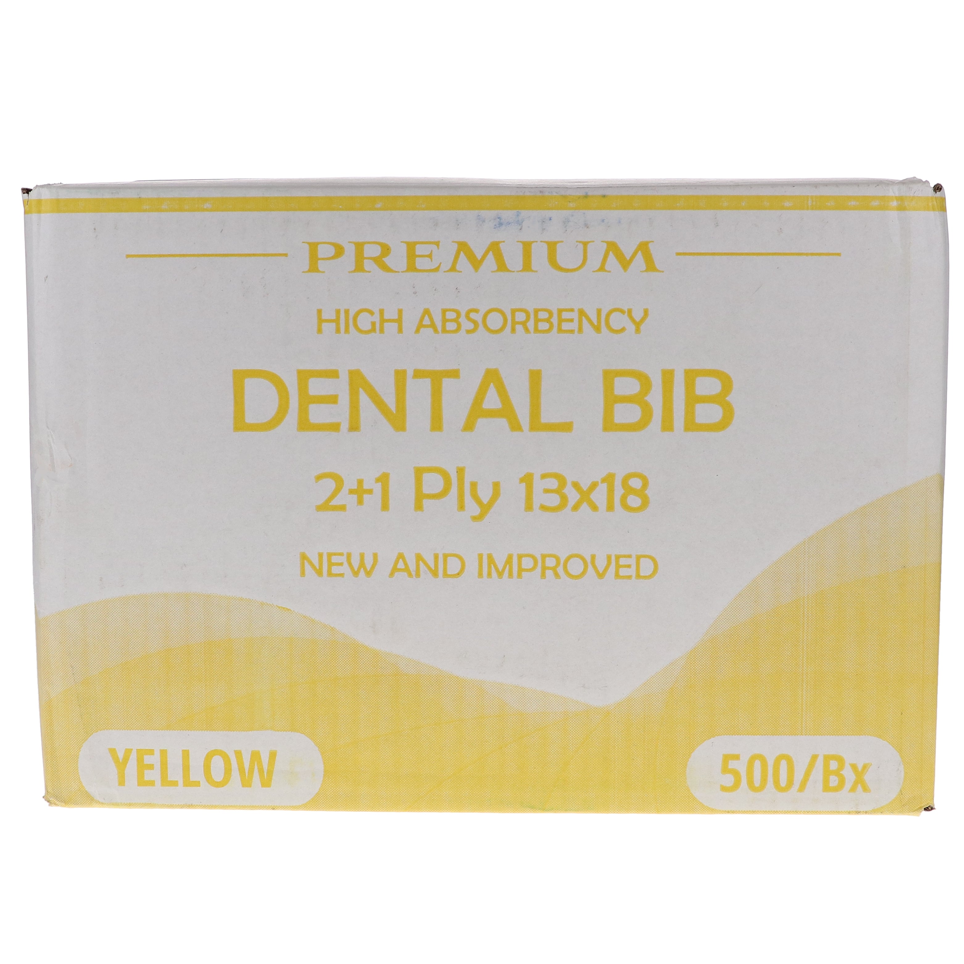 House Brand Dentistry 109219 Dental Patient Bibs 2+1 Ply 13