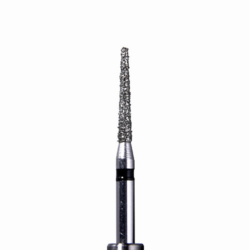 Mydent 856-012SC Defend FG Friction Grip Round End Taper Super Coarse Grit Diamond Burs 10/Pk