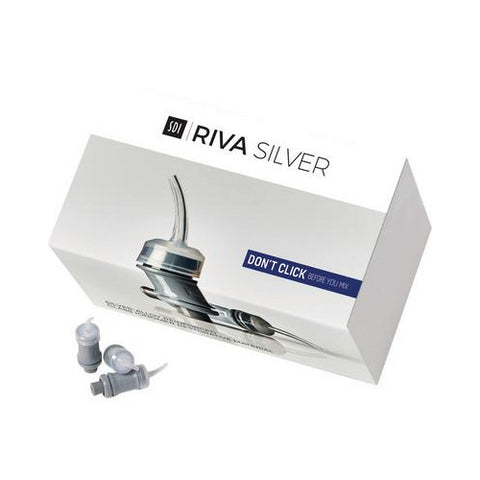 SDI 8670008 Riva Silver Glass Ionomer Dental Restorative Capsules 50/Pk