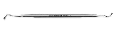 Premier Dental 1003797 #2 Bredall Double End Smooth Amalgam Plugger / Condenser Ocatogonal Handle