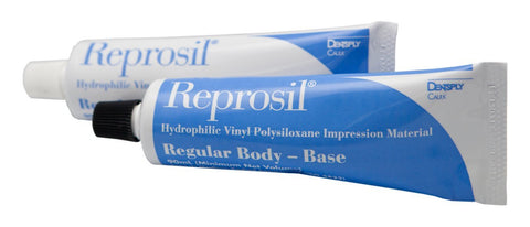 Dentsply Caulk 626175 Reprosil Tubes Regular Body Blue VPS Base & Catalyst 90 mL