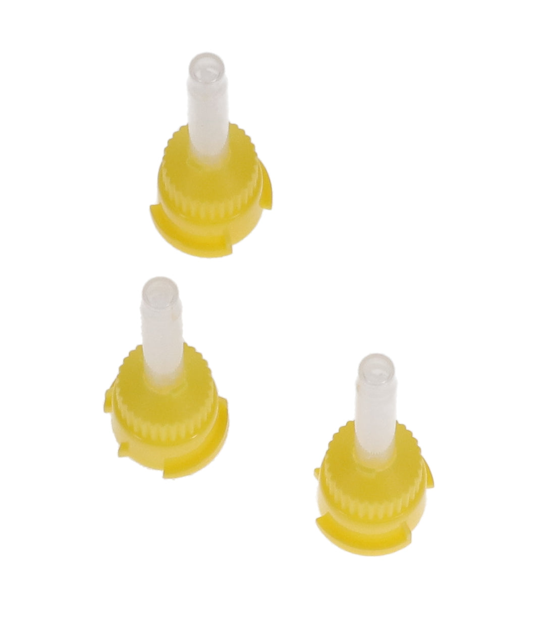 House Brand Dentistry 100624 HP T-Style Dental Mixing Tips Yellow 4.2mm 48/Bag