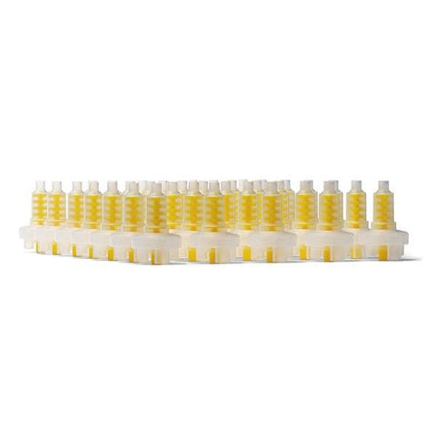 Kulzer 40004353 Flextime Dynamix Dental Mixing Tips Yellow 50/Pk