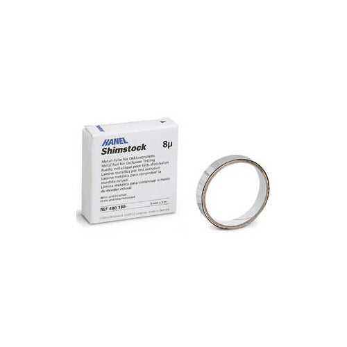 Coltene Whaledent 480180 Hanel ShimStock Dental Occlusion Foil 8 Micron 5/16